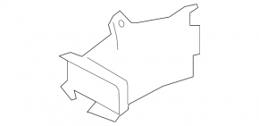 Brake cooling duct right front BMW 7 G11 G12 16-19