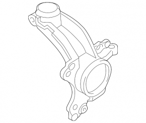 Front right trunnion VW Passat 20-22