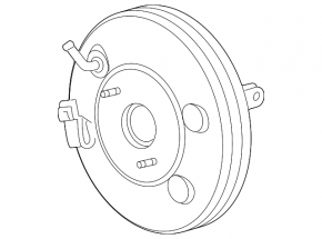 Vacuum booster Hyundai Tucson 16-21 2.0, 2.4 rusty