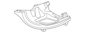 Headlight mount right VW Beetle 12-19