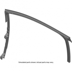 Upper door molding, front right, Chevrolet Equinox EV 24-26, with guide, dented