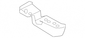 Mudguard threshold rear right Kia Niro 17-22 HEV, PHEV