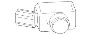 Parking sensors front Toyota Rav4 19-