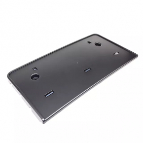Front license plate area Audi A4 B9 17- non-factory holes