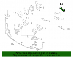 Front View Camera Bracket for Porsche Macan 22-26