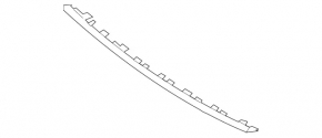 Front bumper central molding Mercedes C-class W206 300 22-23 AMG pkg, chrome