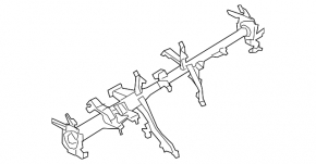 Under-torpedo pipe reinforcement Mazda 6 13-15 pre-rest, rusty