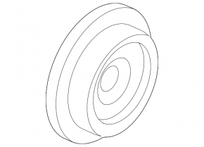 Crankshaft pulley VW Passat b7 12-15 USA 3.6