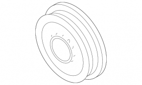Crankshaft Pulley BMW 3 F30 12-18 2.0L Diesel, 328d xDrive, X3