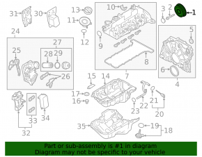Crankshaft Pulley BMW 3 F30 12-18 2.0L Diesel, 328d xDrive, X3