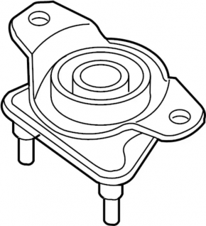 Nissan Titan 17-24 5.6" Rear Engine Mount