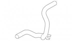 Cooling pipe lower Lexus NX200t NX300 15-21