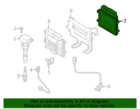 Hyundai Ioniq 21-21 PHEV Engine Computer ECU