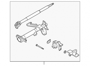 Nissan 350z steering column