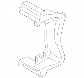 Rear left brake caliper bracket for Audi Q3 83A 19-25