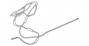 Trunk release cable for Honda Civic 12-15 4d