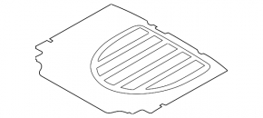 Trunk floor Hyundai Elantra UD 11-13