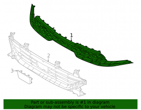 Kia K5 21-24 radiator grille without camera