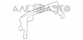 Mercedes W221 outer rear right door handle