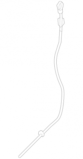 Oil dipstick tube Mercedes GLC 16-19