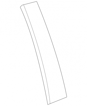 Door trim side rear left Ford Explorer 11-19