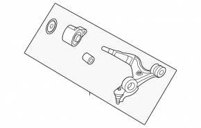 Lower control arm, front left, Porsche Taycan 20-26 AWD