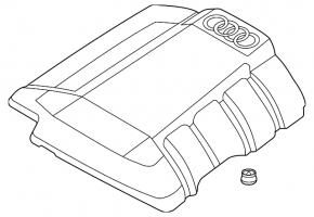 Engine cover Audi A6 C8 19-20 2.0T