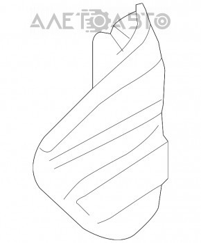 Left lamp Mercedes X164 GL