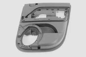 Door trim panel, rear right, Jeep Compass 11-16, brown