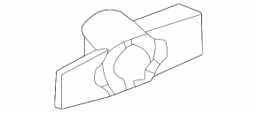 Parking sensor bracket rear left Nissan Sentra 20-24