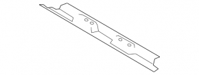 Audi Q8 19-25 center tunnel strut