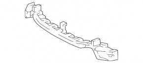 Front Bumper Absorber Lexus NX300 NX300h 18-21 Base