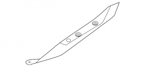 Seal wing hood-wing right Subaru Forester 19-24 SK