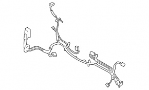 Wiring for the front right door BMW X5 F15 14-18 for the door closer