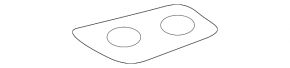 Left tailgate hinge Toyota Venza 21-
