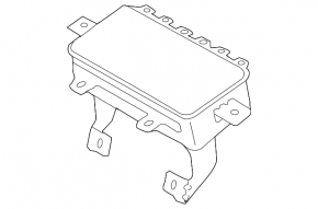 Kia Optima 11-16 passenger airbag in the dashboard