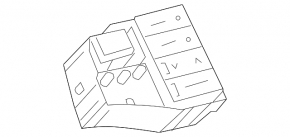 Toyota Prius 30 10-15 Front Panel Button Block