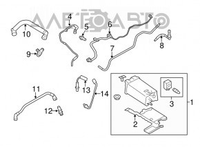 Lambda probe front first Ford Explorer 13-19 3.5 sport