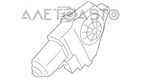 Rear left window lift motor Audi A4 B8 08-16