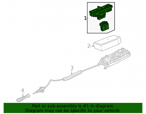 The gear selector for the Audi A3 22-24 is chrome