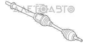 Drive half shaft front right Ford Escape MK3 13-19 1.5T 1.6T FWD OEM