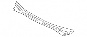 Plastic windshield wiper grille for Mitsubishi Galant 2012