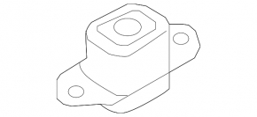 Left engine mount for Nissan Cube 08-14 1.8, automatic transmission