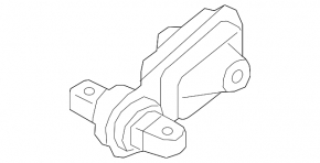 Engine mount rear Infiniti QX50 19-