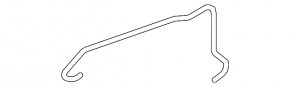 Cooling pipe return tank-radiator Nissan Cube 09-14