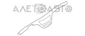 Mercedes W221 wood dashboard trim