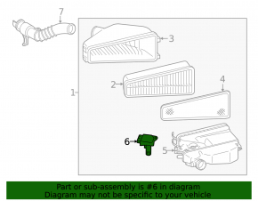 Lexus ES300 ES330 Air Flow Meter