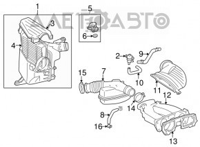 Lexus ES300 ES330 Air Flow Meter
