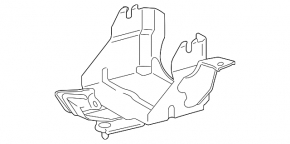 ABS Block Bracket Lexus GS430 GS450h 06-11