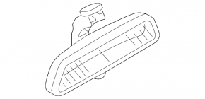 Interior mirror for BMW X5 E70 07-13